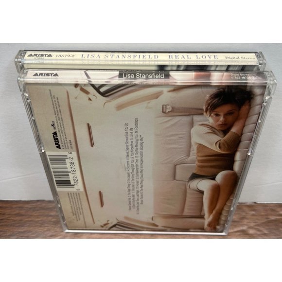 Lisa Stansfield CD Lot of 2 Real Love and Self Titled Pop Electronic - Picture 8 of 8